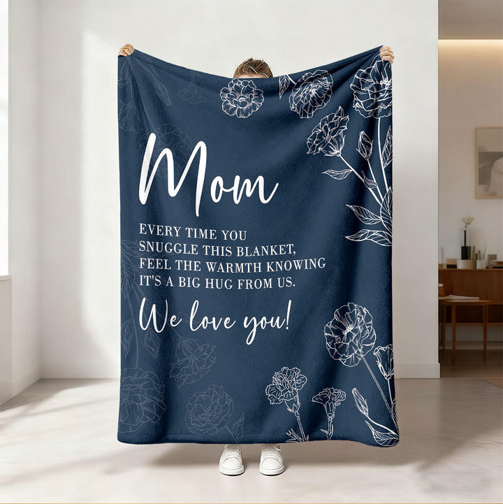 Personalisierte Wurfdecke