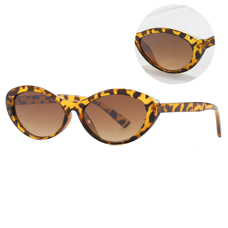 Damen stylische Cat-Eye Sonnenbrille mit sanften Kurven und UV-Schutz Karnz