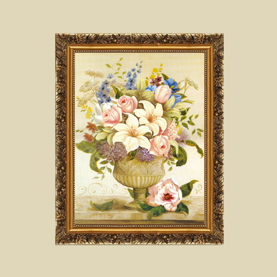 Klassische Blumen Wandkunst Print
