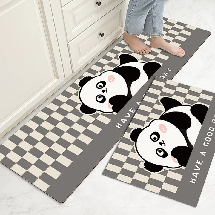 Verspielt Panda-Motiv Küchenläufer Matten