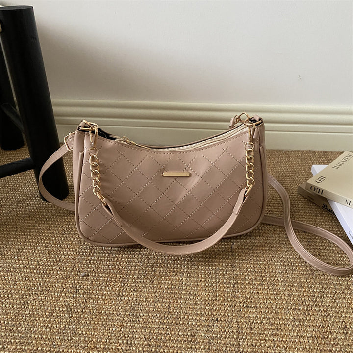 Gepolsterte Schulterhandtasche