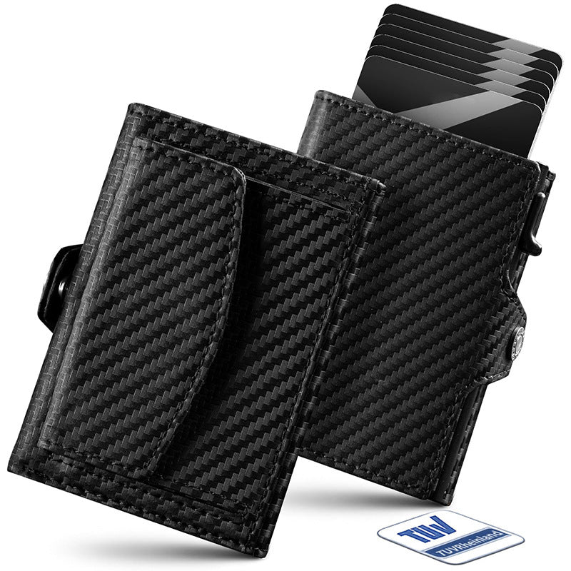 Elegante Leder-Kartenhalter mit RFID-Schutz Karnz