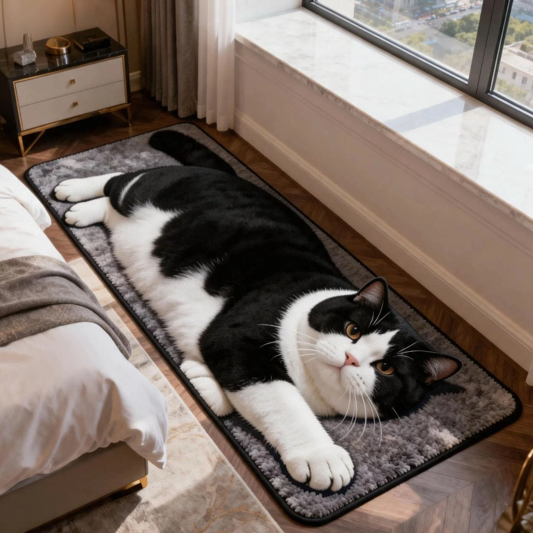 Verspielt Katzen-Themen Bereichs-Matte