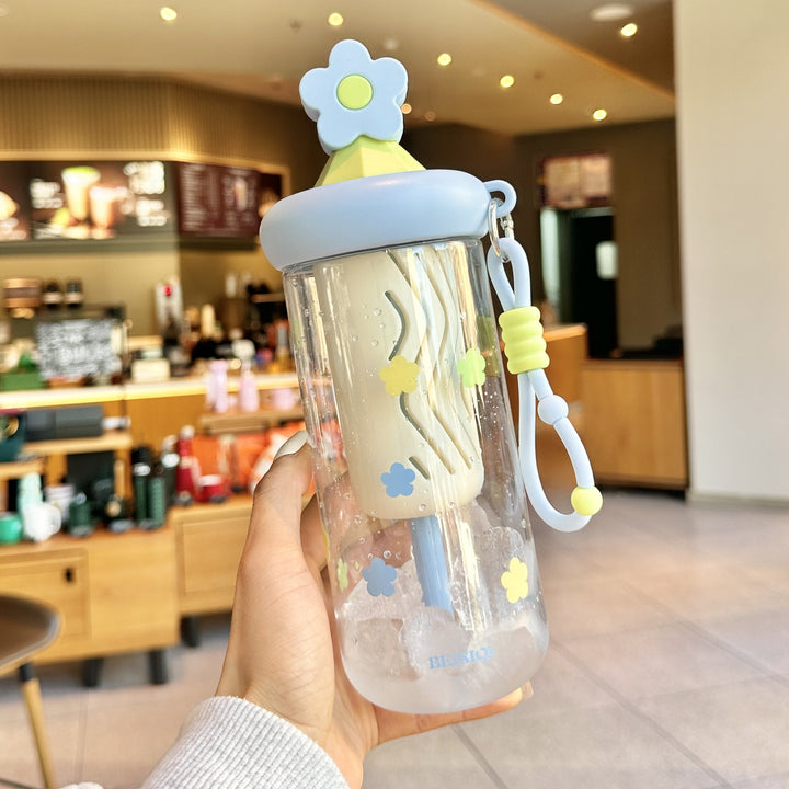 Unisex Trinkbecher mit Motiven und Silikondeckel Karnz