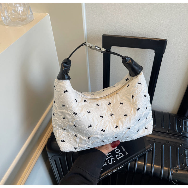 Gestepptes florales Schulterhandtasche Karnz