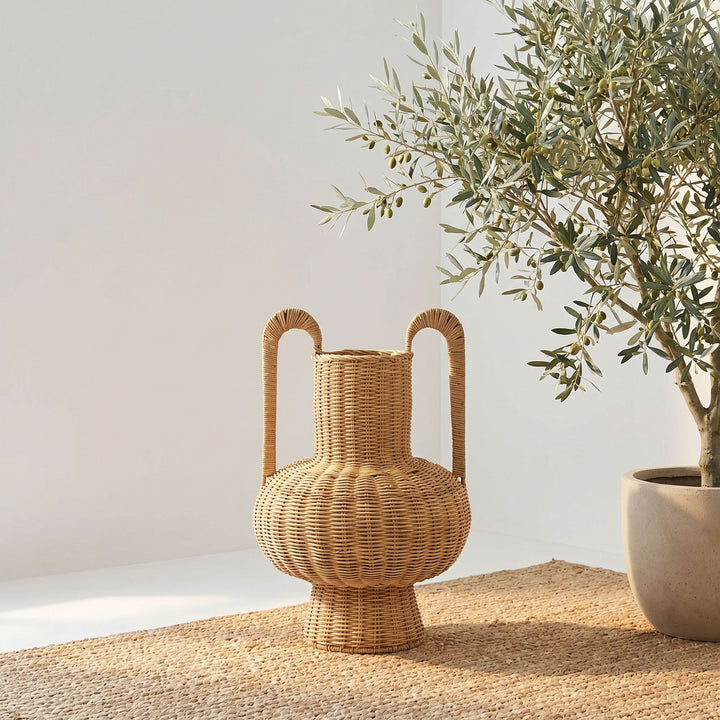 Handgefertigte Dekovase mit modernem Design Karnz