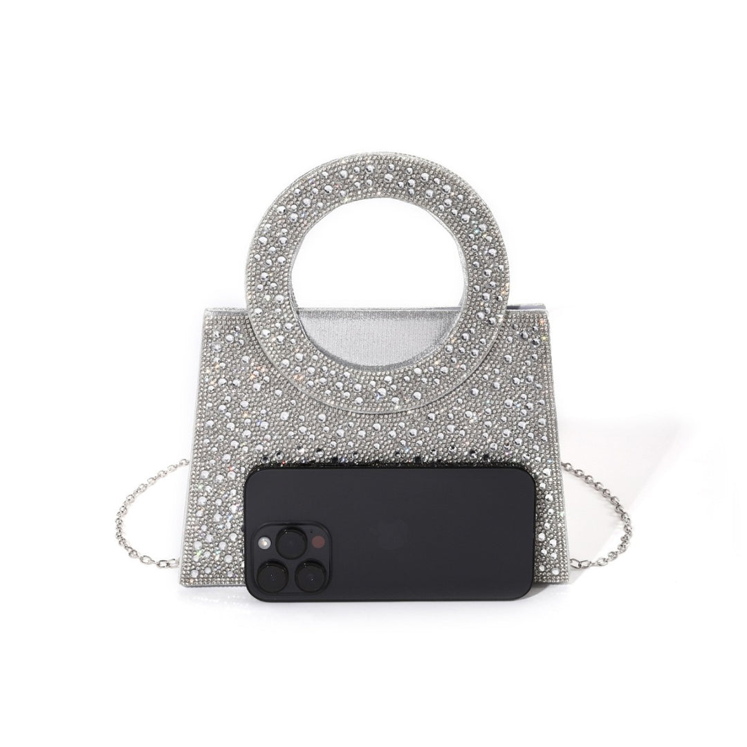 Glamouröse Strass-Abendtasche