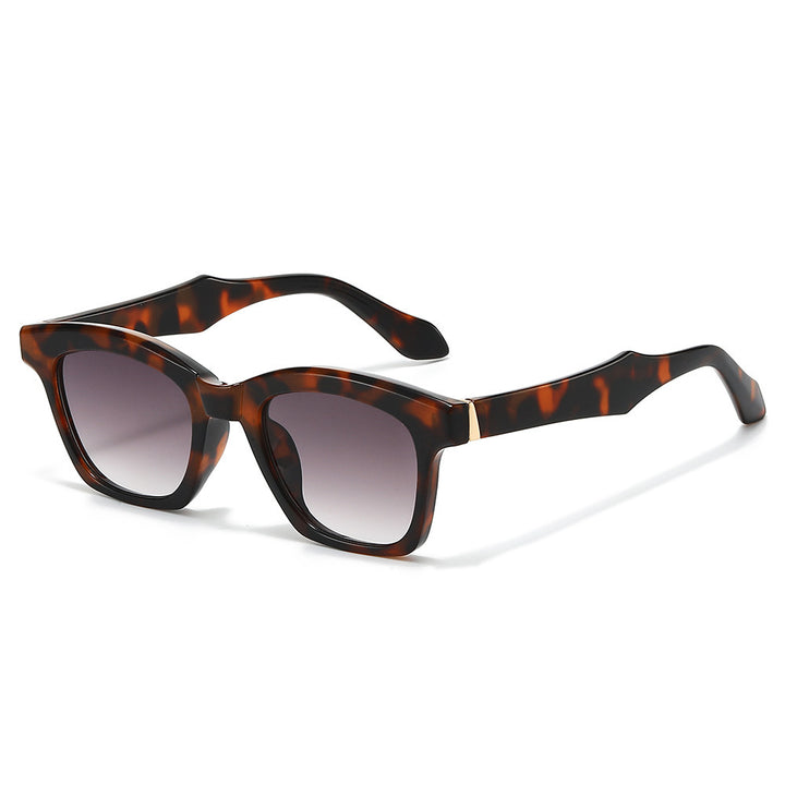 Stylische Übergroße Schildkrötenpanzer Rahmen Sonnenbrille Karnz
