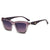 Damen modische Sonnenbrille im trendigen Stil Karnz