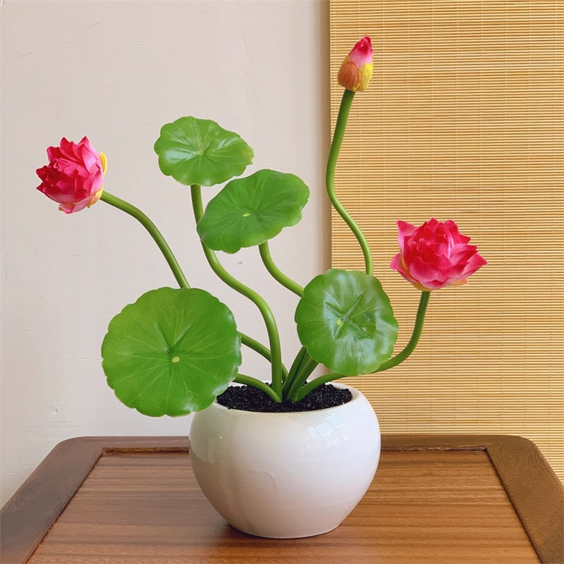 Elegante Lotusblumenarrangement
