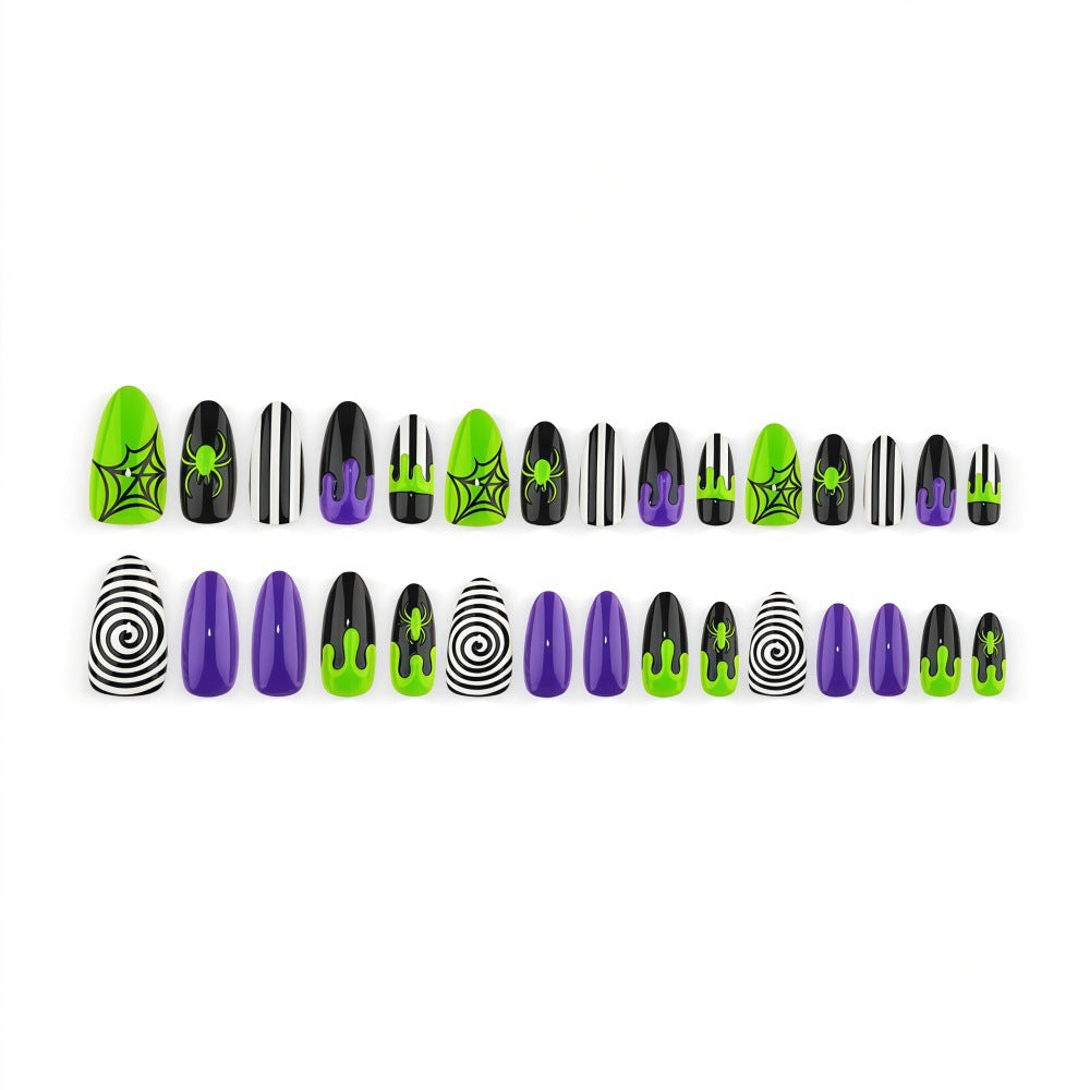 Halloween Nagelkunst Karnz