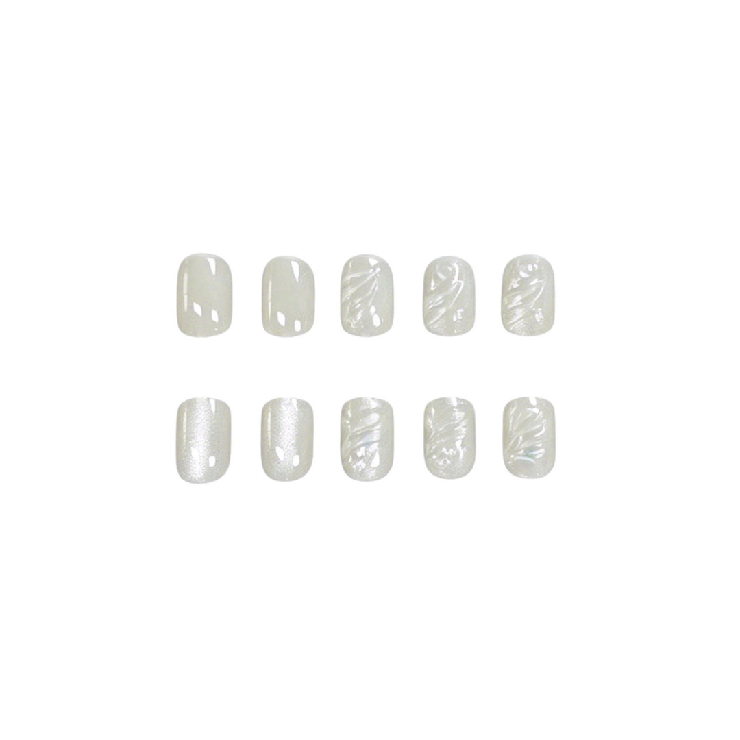 Elegantes strukturiertes Nagelkunstset Karnz