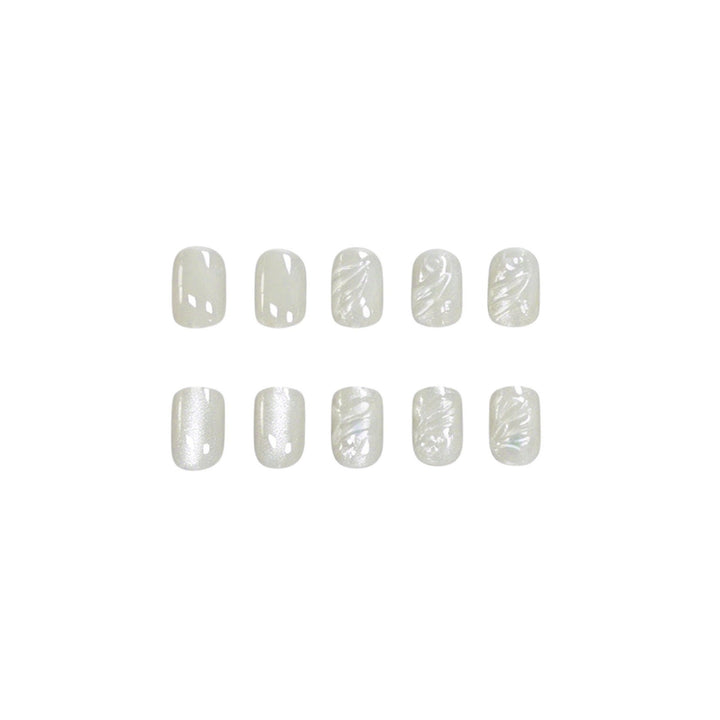 Elegantes strukturiertes Nagelkunstset Karnz