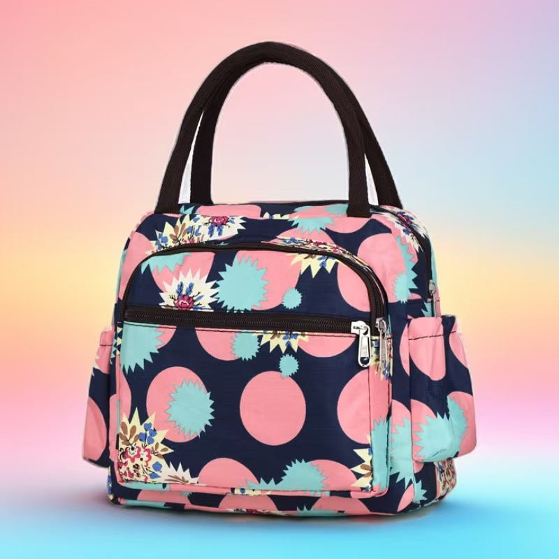 Isolierte katzenmotivierte Lunch-Tasche Karnz