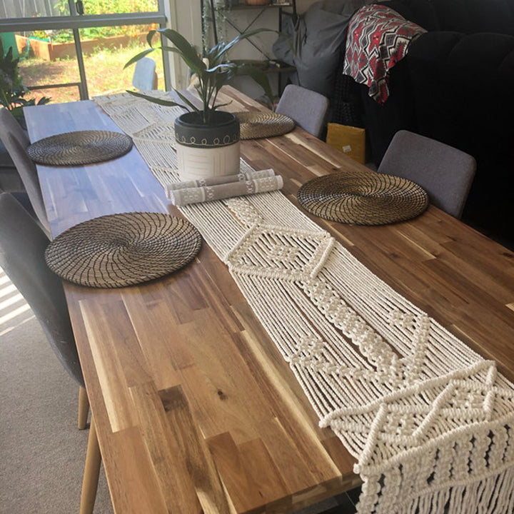 Macrame Tischläufer Karnz