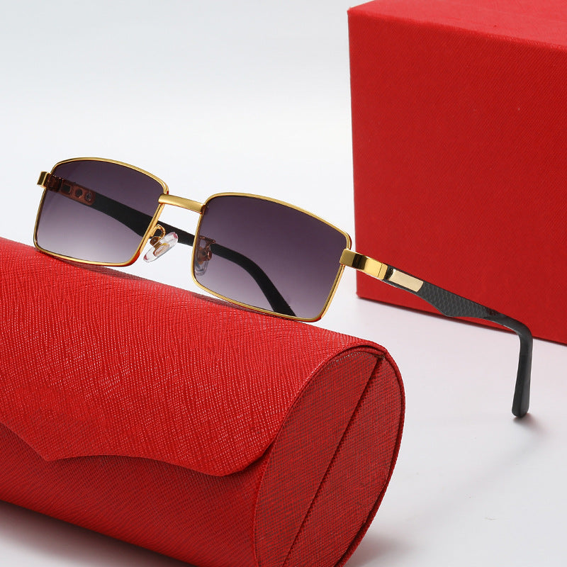 Damen modische Halbrahmenbrille mit eleganten Details Karnz