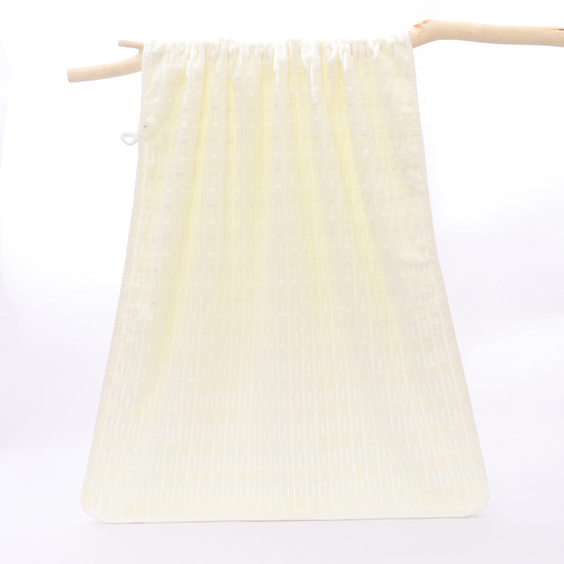 Damen Elegantes Frottee Handtuch mit modernen Mustern Karnz