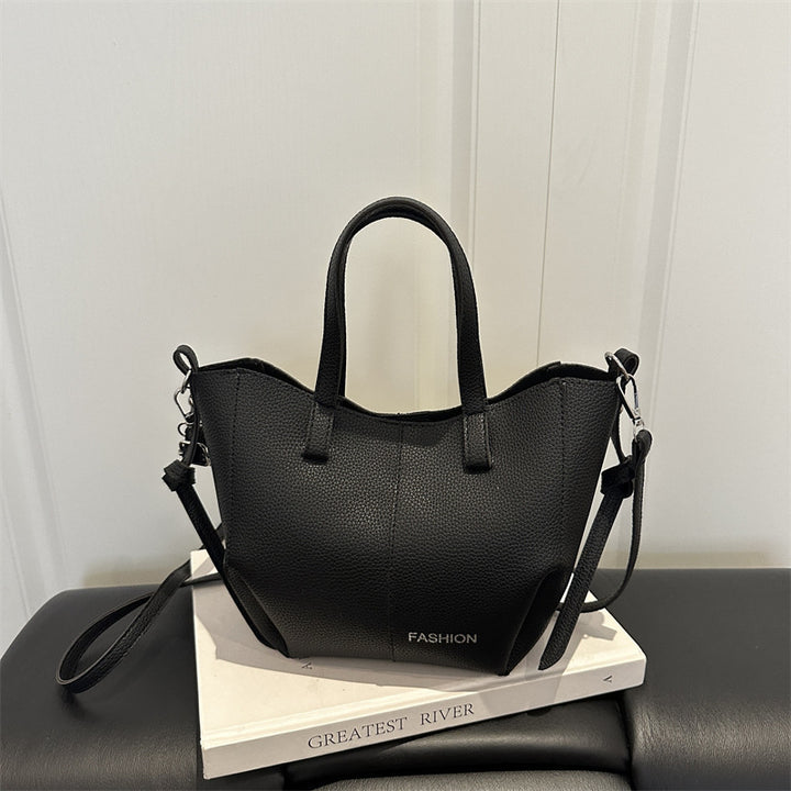 Stylische Kunstleder-Handtasche