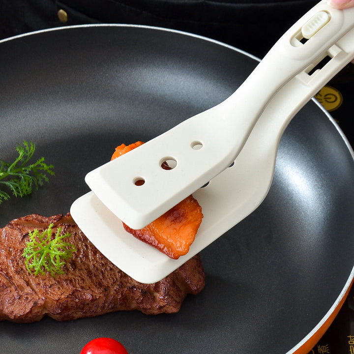 Ergonomischer Silikon-Bratwender mit Edelstahl-Akzenten Karnz