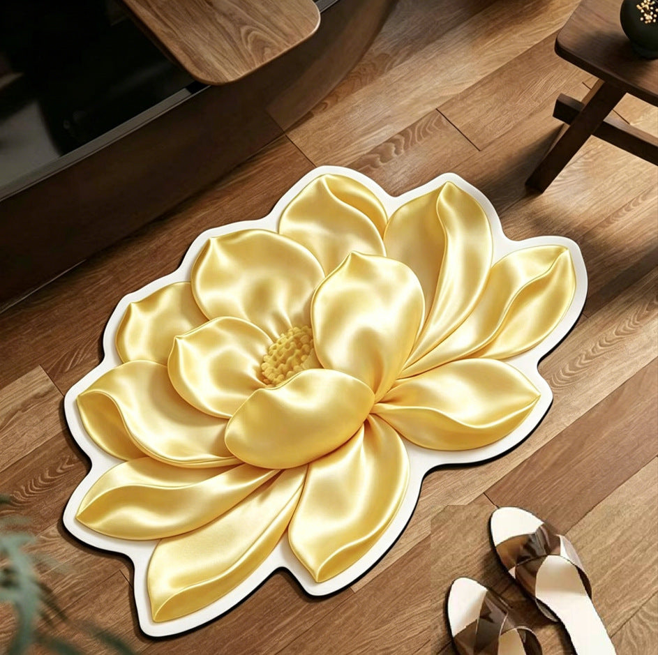 Blumengeschmückter Teppich