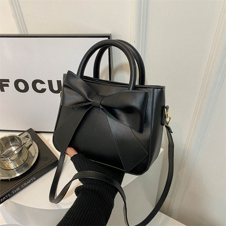 Chic Bow-Akzent Handtasche