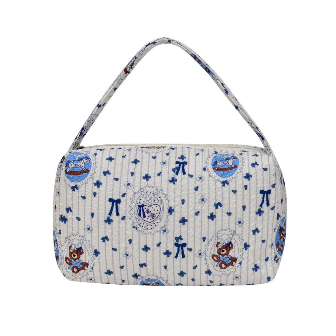 WoCharming Gepolsterte Reise Kosmetiktasche Karnz