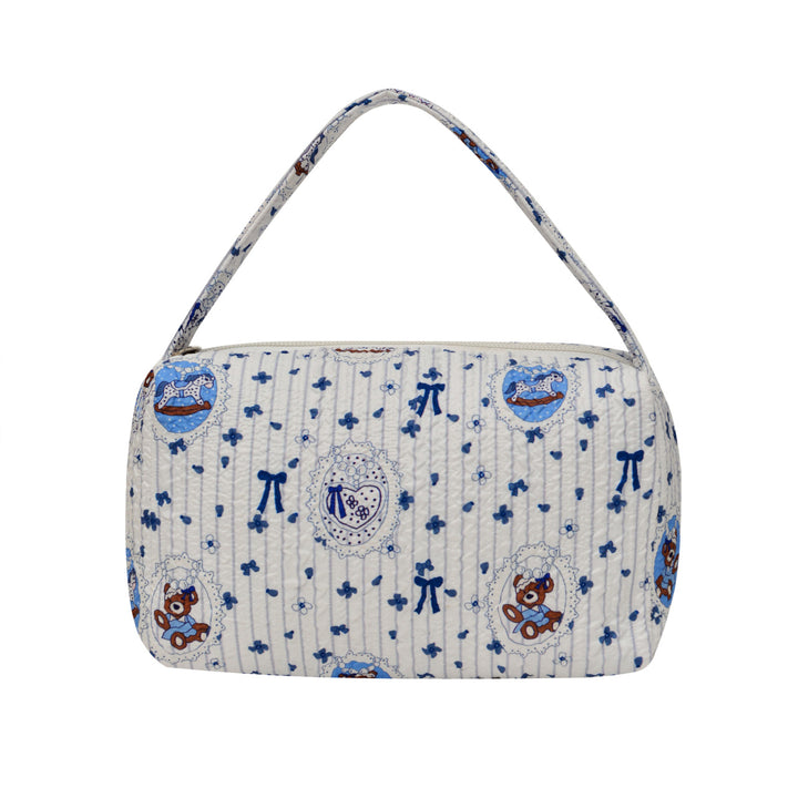 WoCharming Gepolsterte Reise Kosmetiktasche Karnz