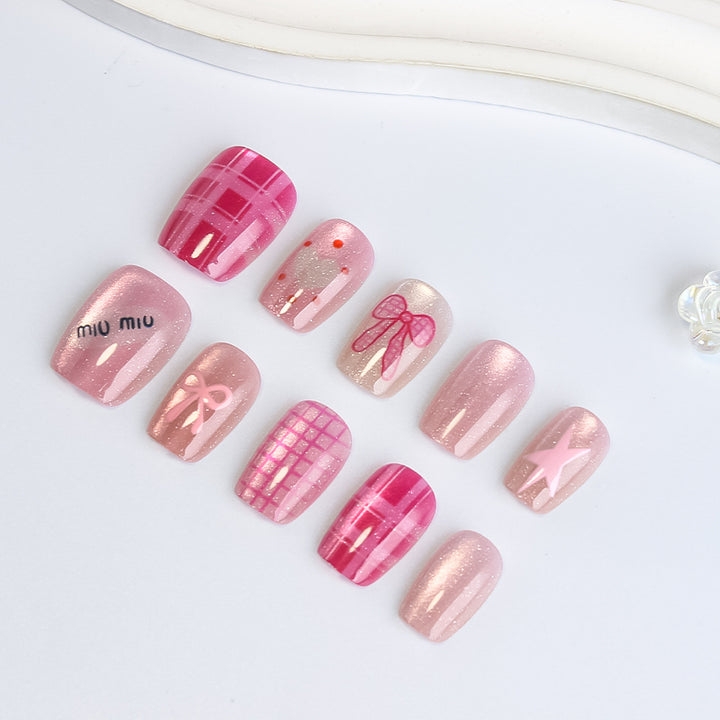Dekoratives Press-On Nagelkunstset Karnz 1787542950