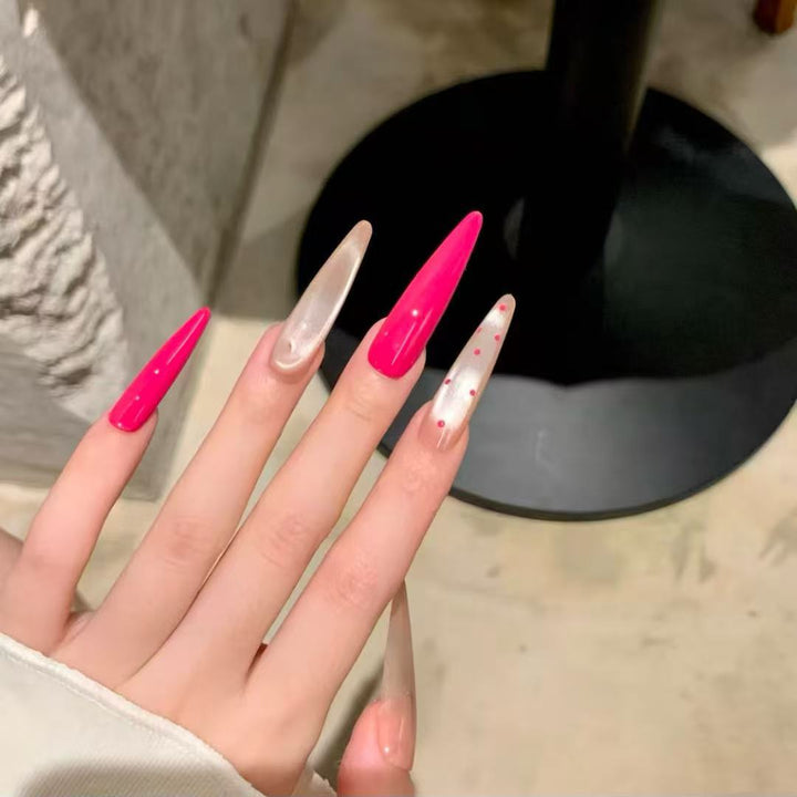 Stiletto Press-On Nagelverlängerungen Karnz