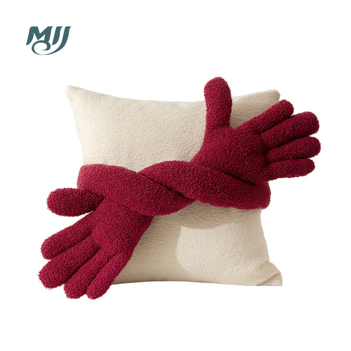 Kuschelige Bouclé-Fleece-Handschuhe mit wärmendem Thermfutter Karnz