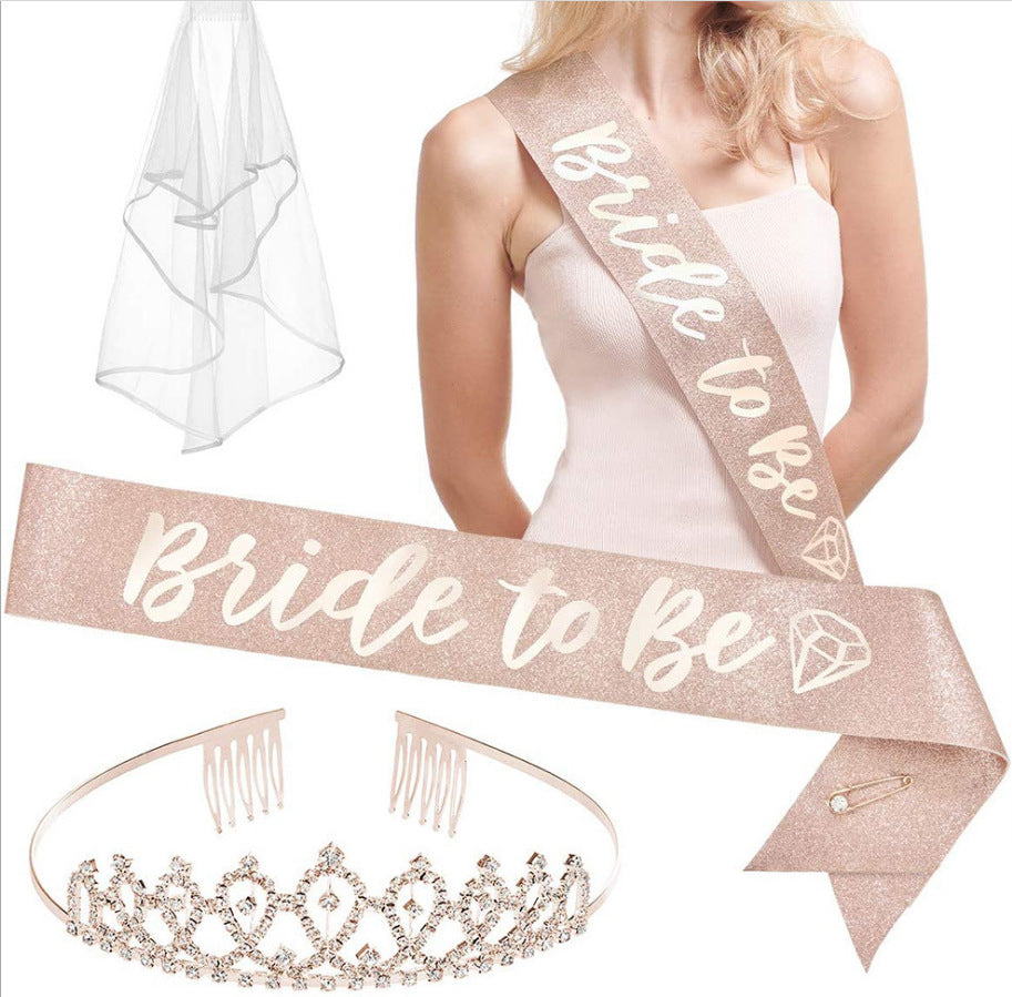 Damen Hochzeits-Accessoires Set Karnz