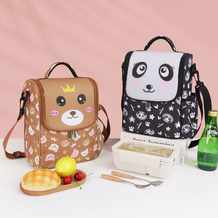 Süßes Panda-Print isolierte Lunch Tasche