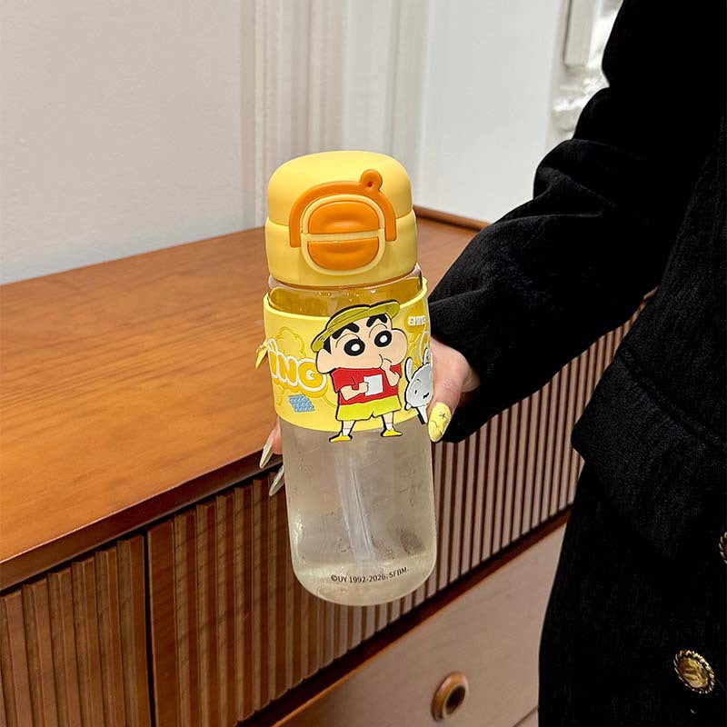Damen Trinkflasche mit charaktervollem Cartoon-Design Karnz