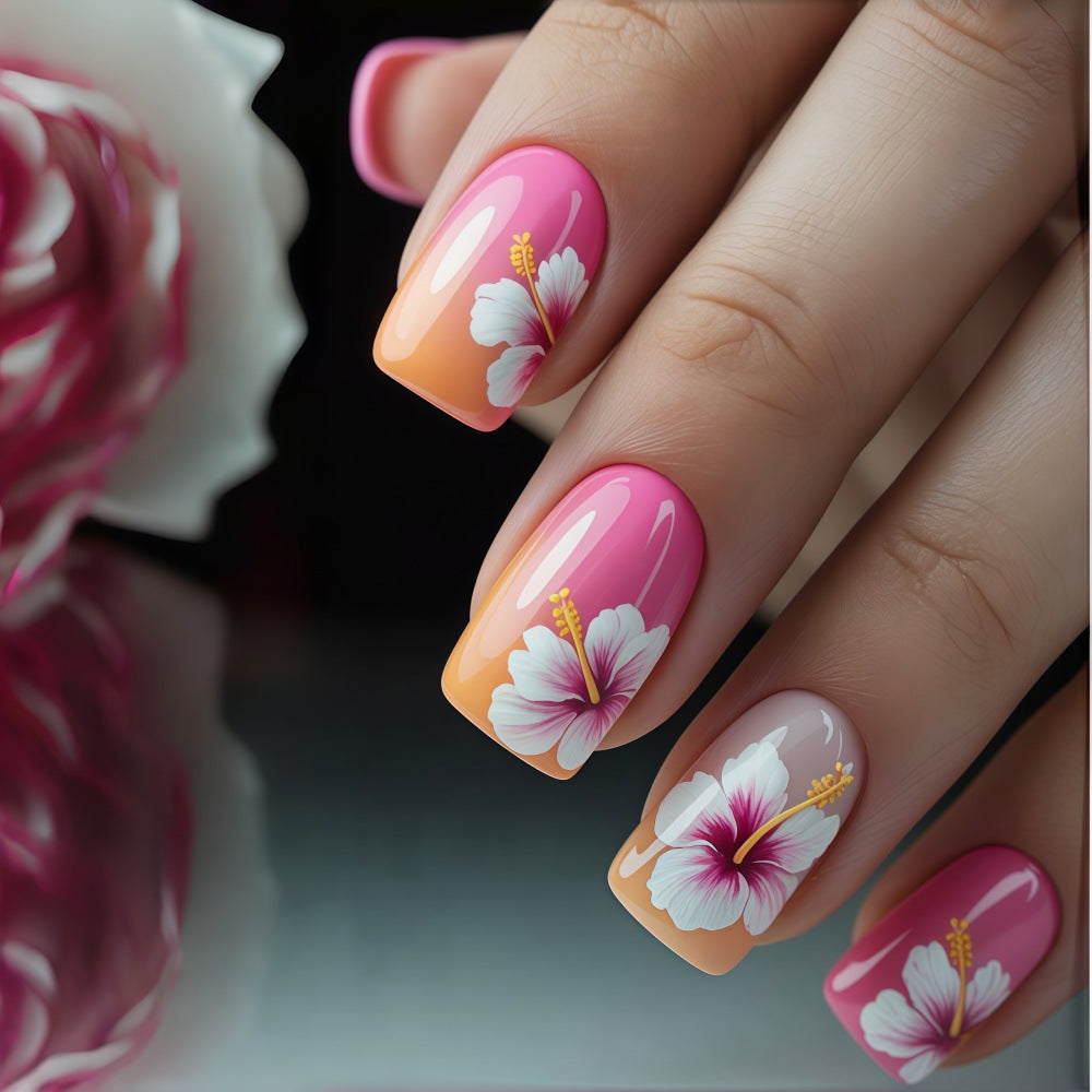 Florale Kunstnägel Karnz