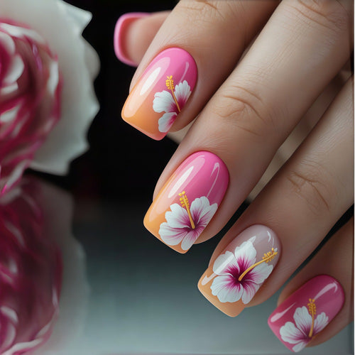 Florale Kunstnägel Karnz