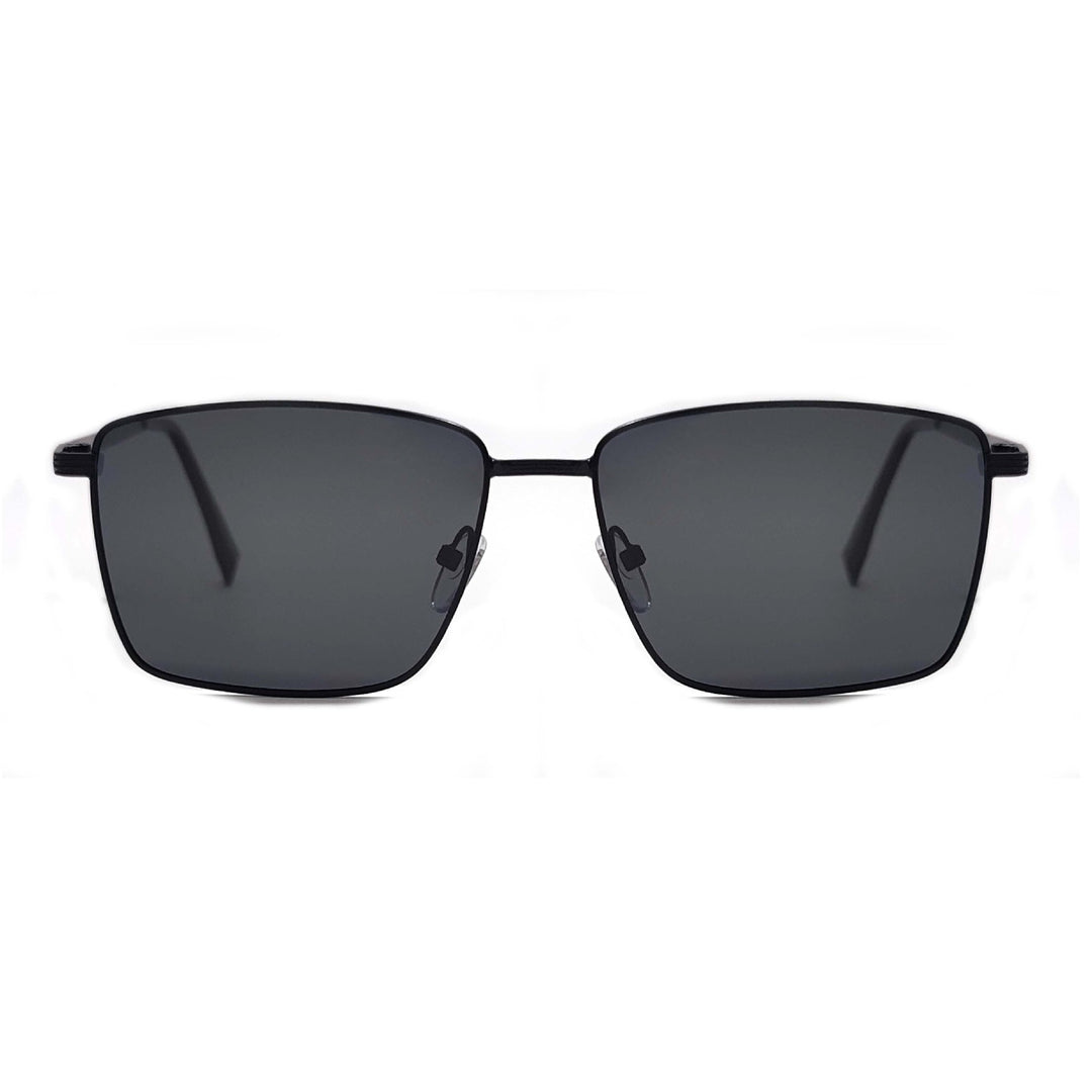 Herren modische quadratische Sonnenbrille mit UV-Schutz und ergonomischen Bügeln Karnz