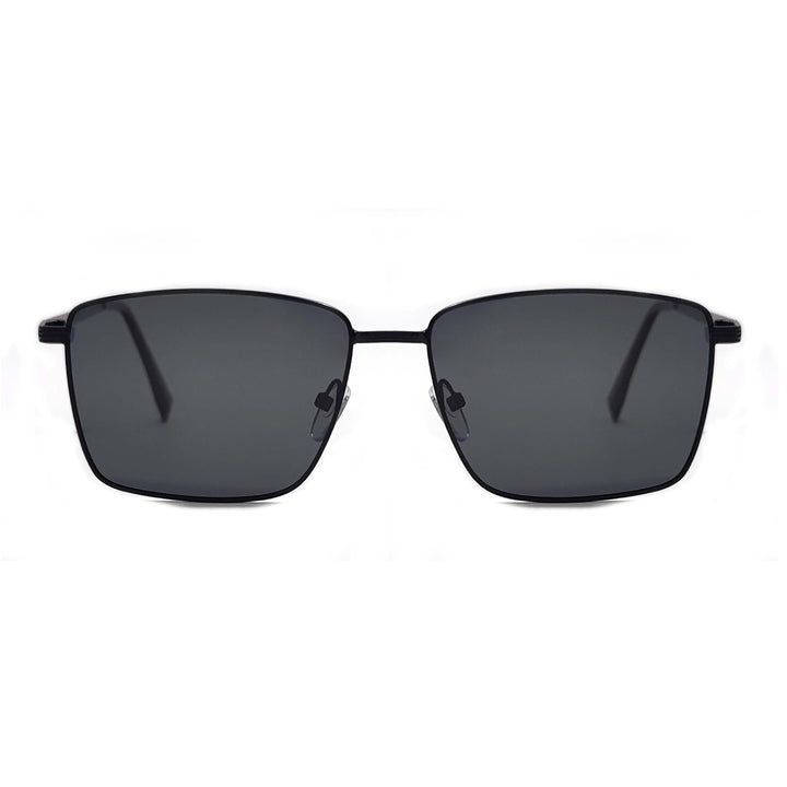 Herren modische quadratische Sonnenbrille mit UV-Schutz und ergonomischen Bügeln Karnz