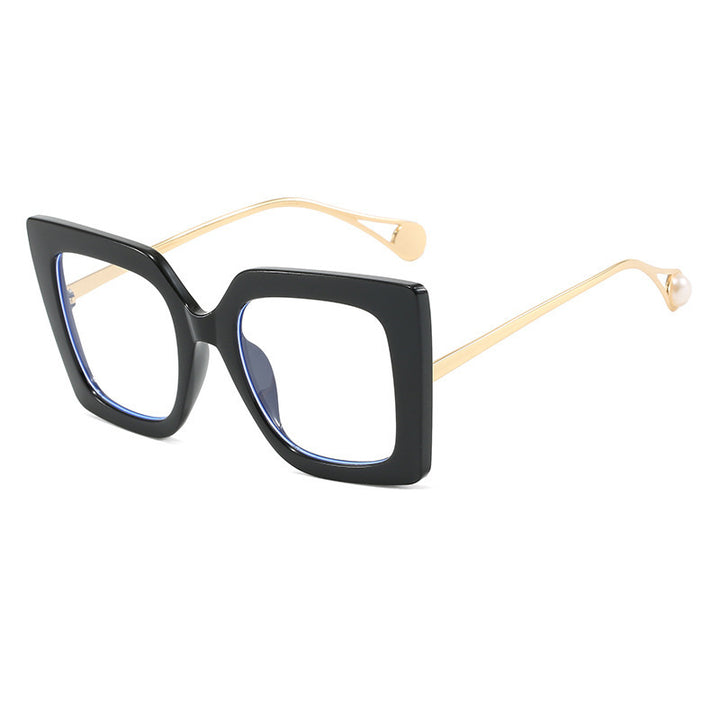 Damen Trendige große Sonnenbrille Karnz