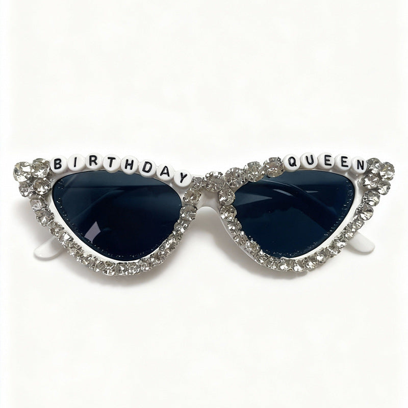 Glamouröse Katzenaugen-Sonnenbrille Karnz