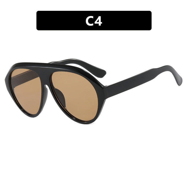 Damen oversized Sonnenbrille mit stilvollem Design und schützendem UV-Filter Karnz