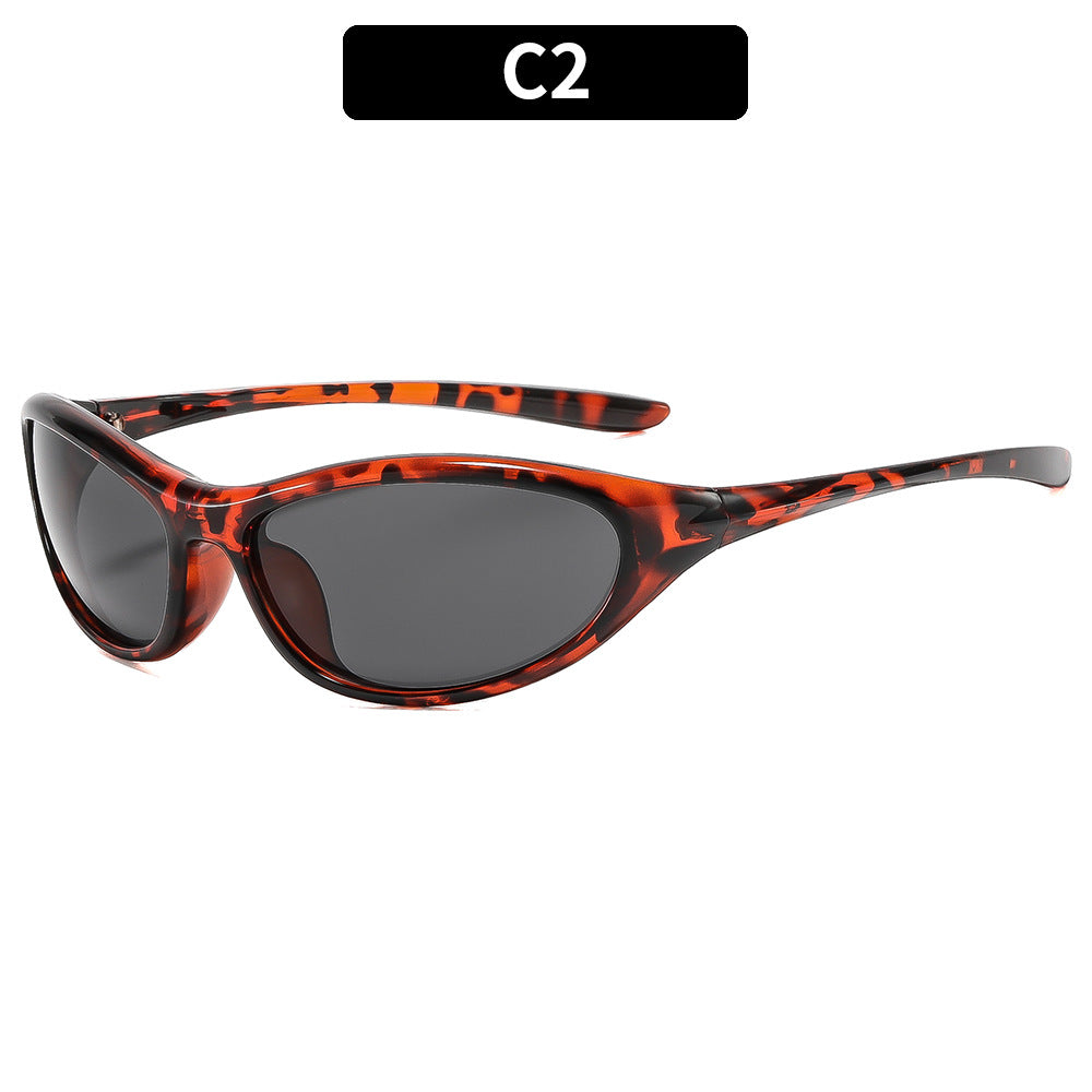 Statement Cat-Eye Sonnenbrillen mit stilvollen Hochauflösungs-Gläsern