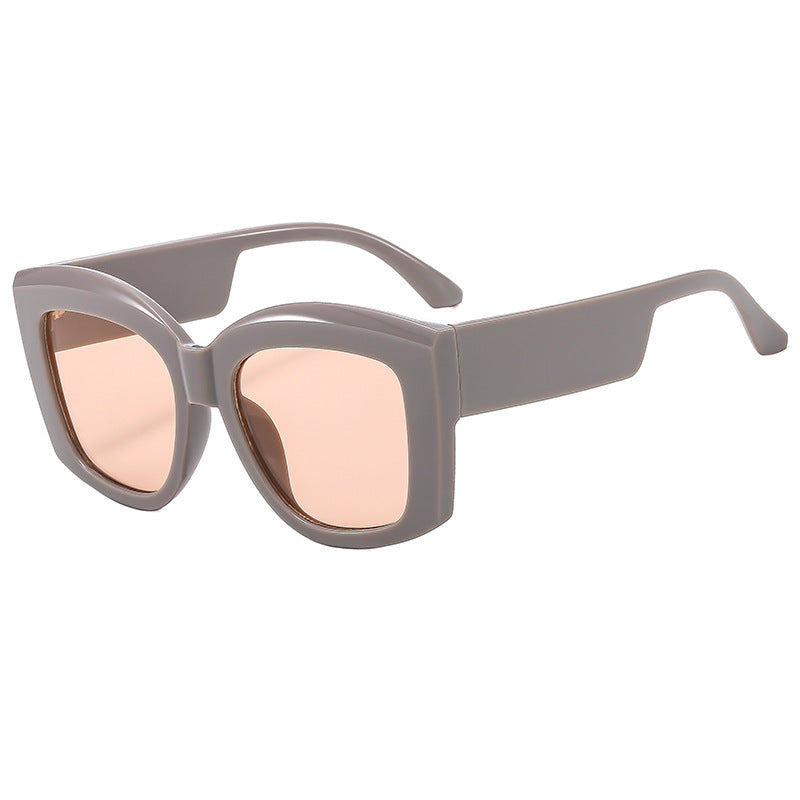 Damen Oversized Sonnenbrille mit kreativem Design und hochwertigem UV-Schutz Karnz