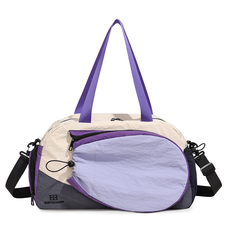 Vielseitige Color Block Gym Duffle Bag Karnz