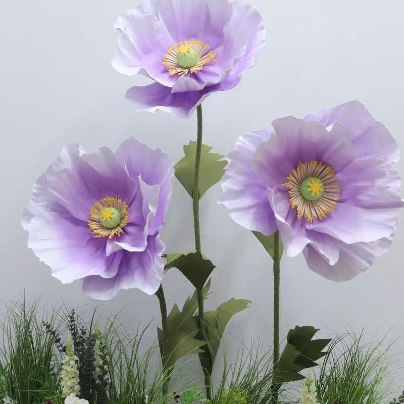 Elegante große Papierblumenanordnung