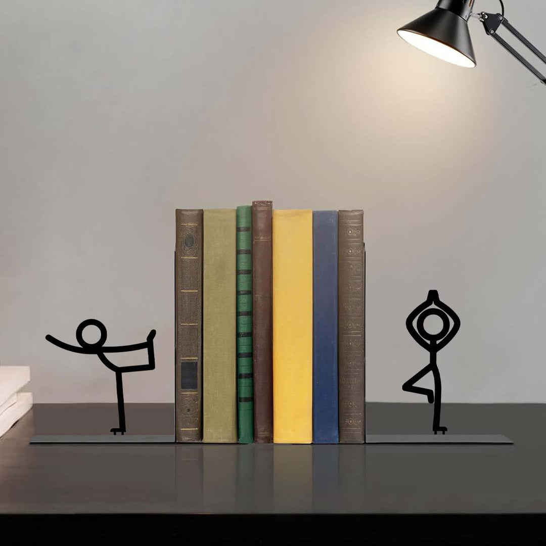 Dekorative Yoga-Pose-Kunst