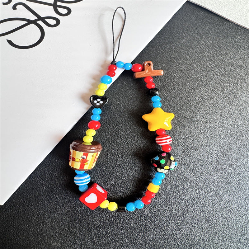 Verspielte Perlen Charm Lanyard Karnz 1790135914