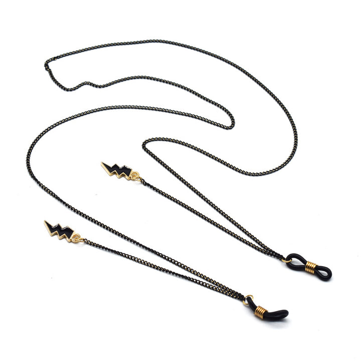 Stylische Statement Brillen Kette Karnz