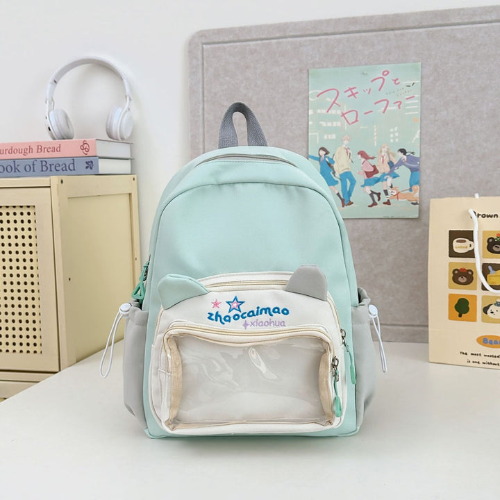 Niedlicher Katzenohr-Design Rucksack
