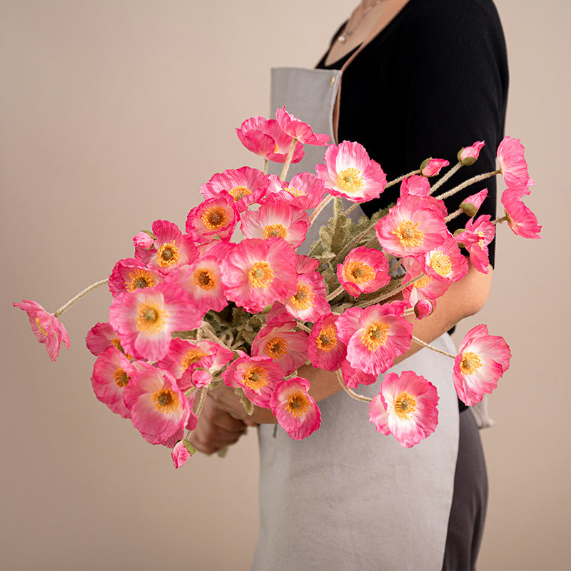 Blumige dekorative Stiele
