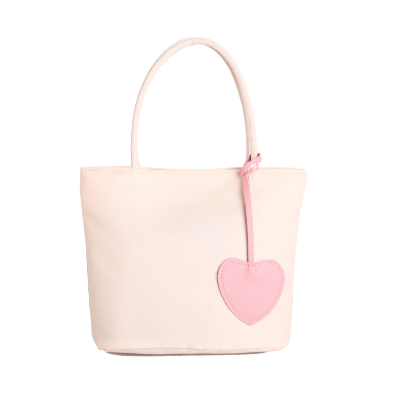 WoStylish Herz-geschmückte Alltags-Tote-Tasche Karnz